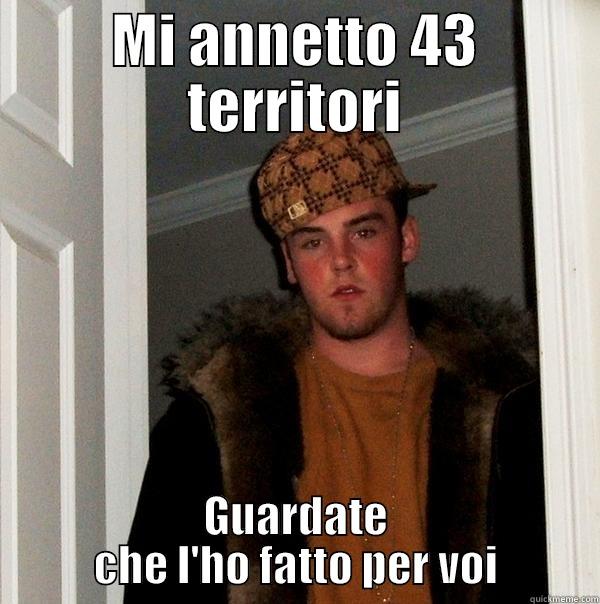 leo leo - MI ANNETTO 43 TERRITORI GUARDATE CHE L'HO FATTO PER VOI Scumbag Steve