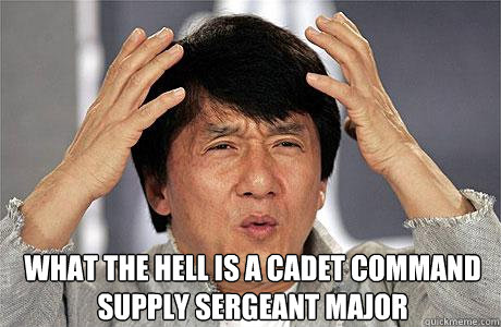  what the hell is a cadet command supply sergeant major -  what the hell is a cadet command supply sergeant major  EPIC JACKIE CHAN