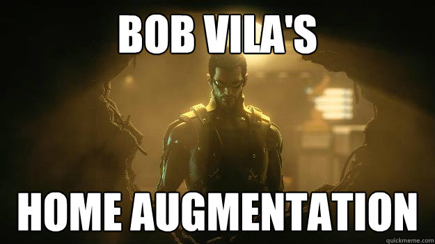 Bob Vila's Home Augmentation - Bob Vila's Home Augmentation  Deus Ex Problem