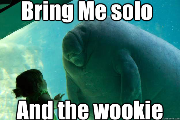 Bring Me solo And the wookie  Overlord Manatee