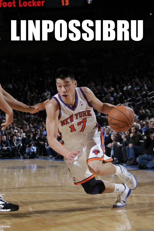 Linpossibru  - Linpossibru   Jeremy Lin