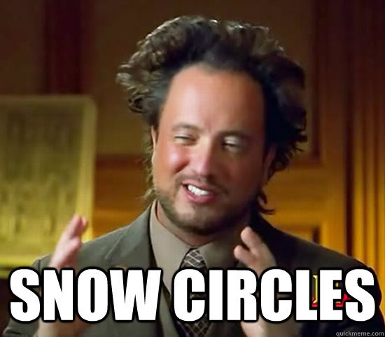  snow circles -  snow circles  Ancient Aliens