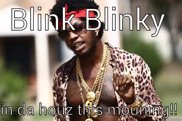 BLINK BLINKY  IN DA HOUZ THIS MOUNING!! Misc