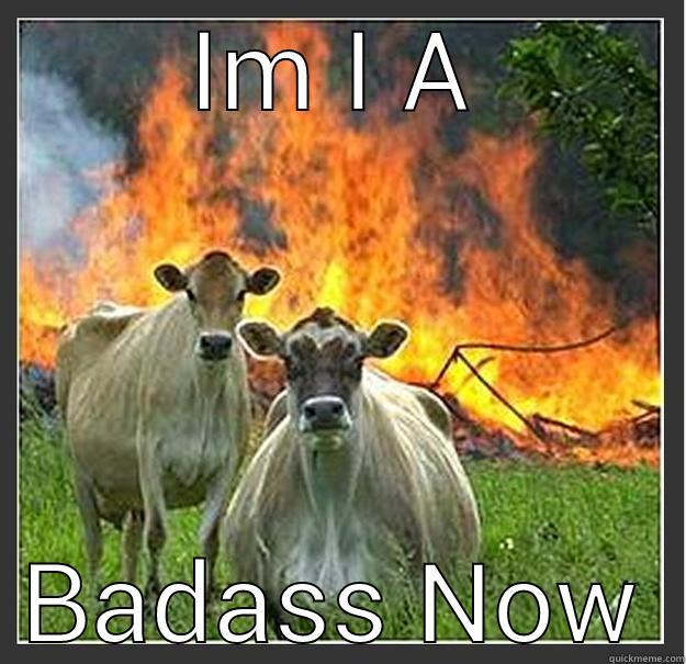 IM I A BADASS NOW Evil cows