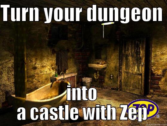 TURN YOUR DUNGEON  INTO A CASTLE WITH ZEP Misc