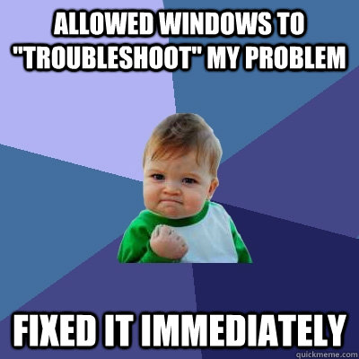 Allowed Windows to 