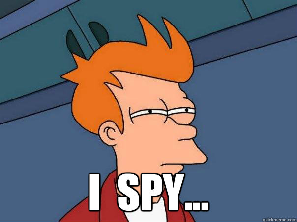  I  SPY... -  I  SPY...  Futurama Fry