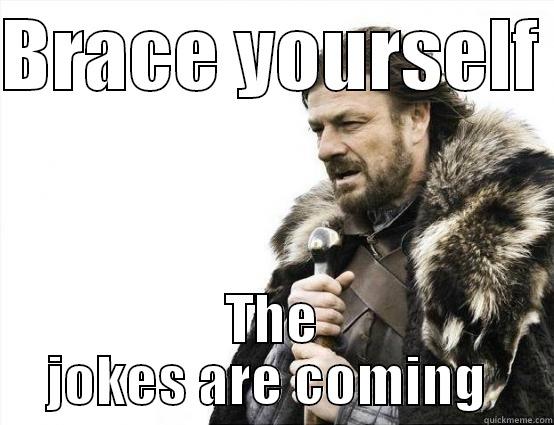 BRACE YOURSELF  THE JOKES ARE COMING  Misc