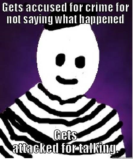 Bad Luck SS13 Mime - GETS ACCUSED FOR CRIME FOR NOT SAYING WHAT HAPPENED GETS ATTACKED FOR TALKING. Misc