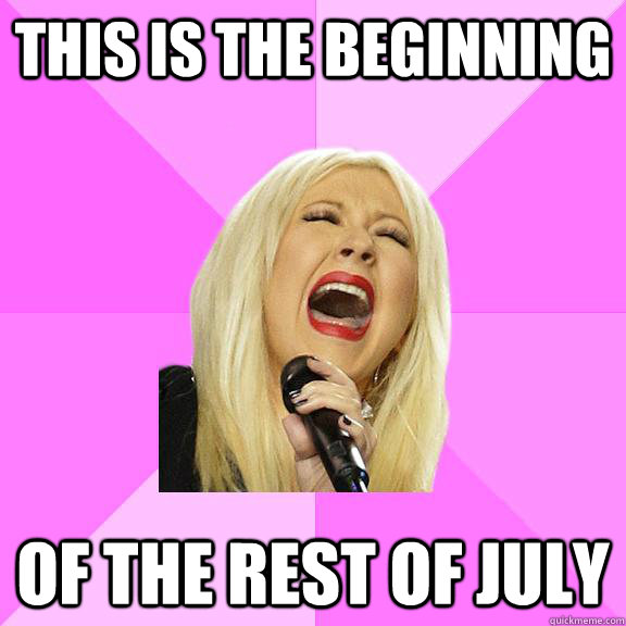 This is the beginning of the rest of july  Wrong Lyrics Christina