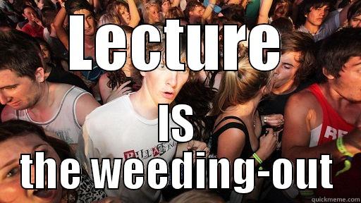 PCHEM trolol - LECTURE IS THE WEEDING-OUT Sudden Clarity Clarence