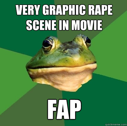 very graphic rape scene in movie fap  Foul Bachelor Frog