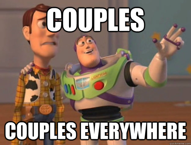 Couples Couples everywhere  Buzz Lightyear