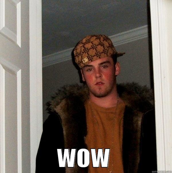 drfgetrg ergergerjust -  WOW Scumbag Steve