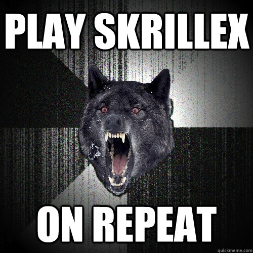 PLAY SKRILLEX ON REPEAT  Insanity Wolf