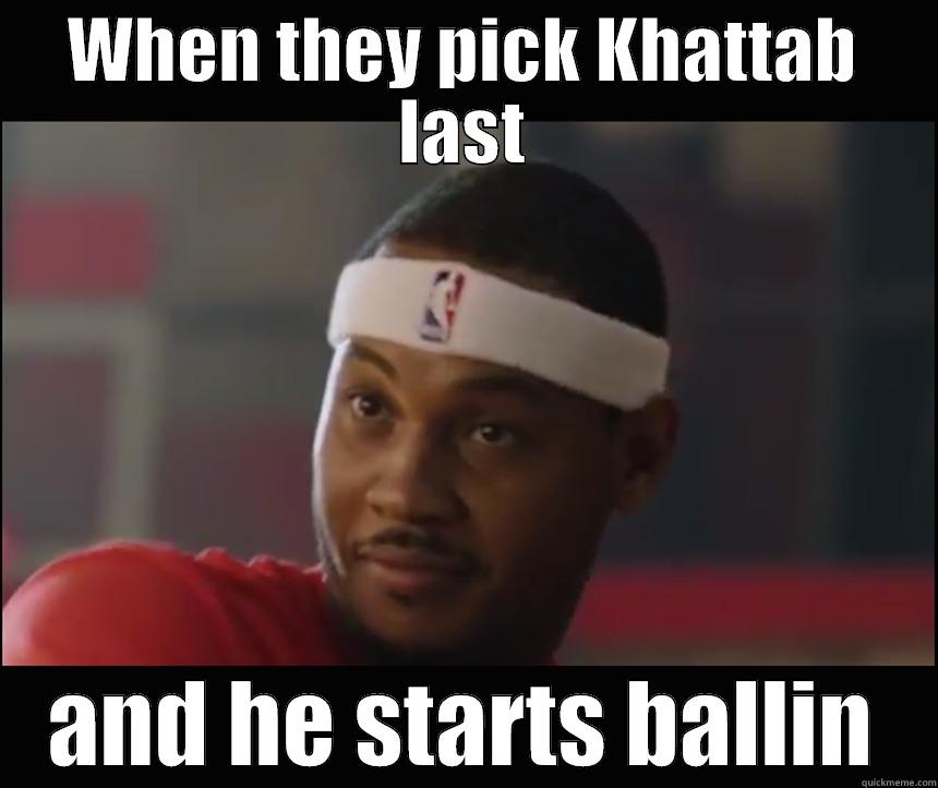 khattab ballinnn - WHEN THEY PICK KHATTAB LAST AND HE STARTS BALLIN Misc