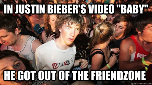 in justin bieber's video 