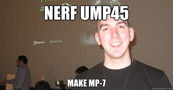 Nerf UMP45 Make mp-7 - Nerf UMP45 Make mp-7  Robert Bowling Last Stand