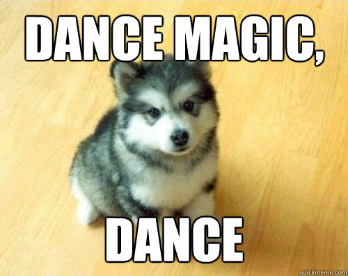 Dance Magic, Dance  Baby Courage Wolf