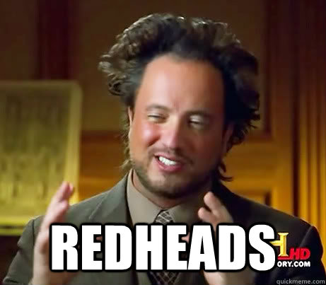  Redheads  History Channel Guy