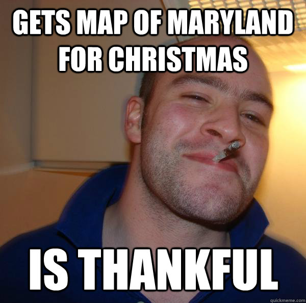 Gets map of maryland for christmas  is thankful - Gets map of maryland for christmas  is thankful  Misc