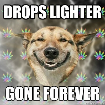 Drops Lighter GONE FOREVER  Stoner Dog