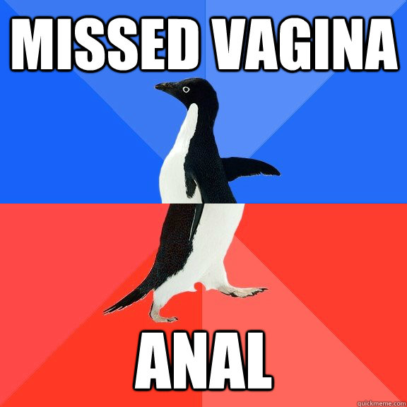 Missed Vagina Anal  Socially Awkward Awesome Penguin