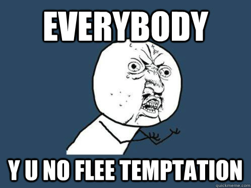 Everybody Y U No Flee Temptation  Y U No