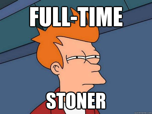 full-time  stoner - full-time  stoner  Futurama Fry