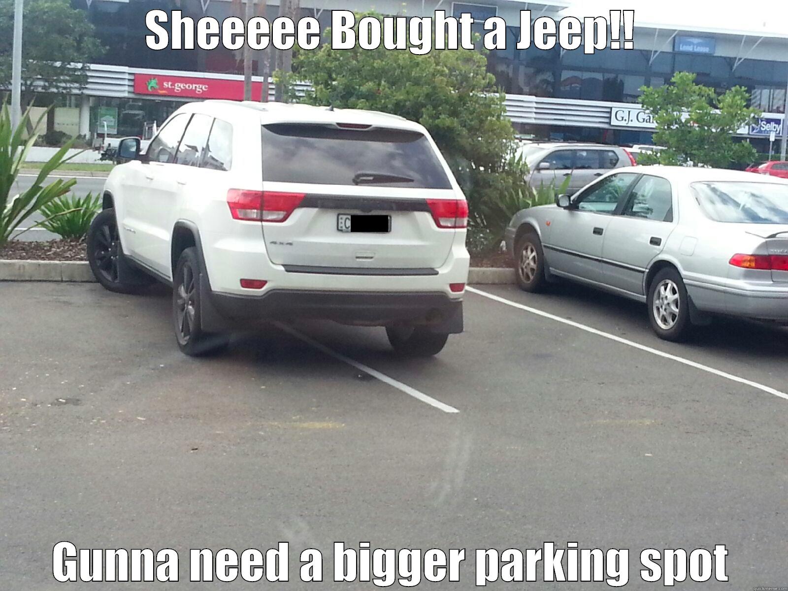 She Bought a Jeep! - SHEEEEE BOUGHT A JEEP!! GUNNA NEED A BIGGER PARKING SPOT Misc