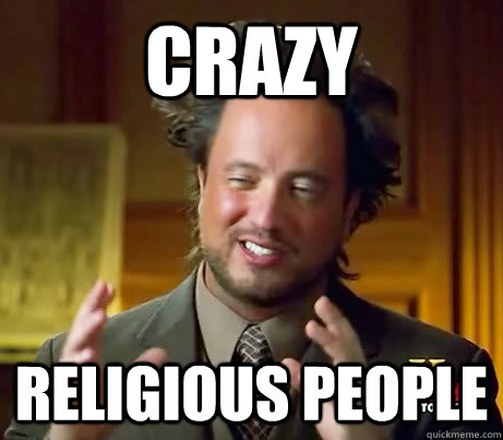 Crazy Religious People  History Channel Guy