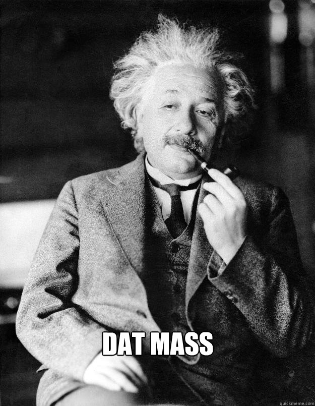  dat mass  Einstein