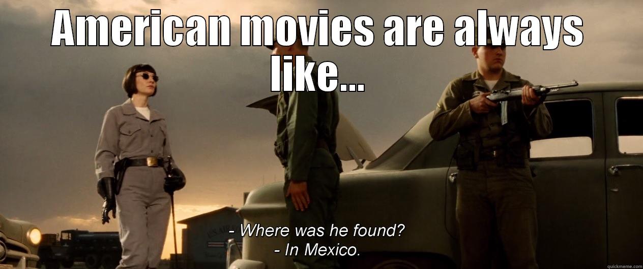 AMERICAN MOVIES ARE ALWAYS LIKE...  Misc