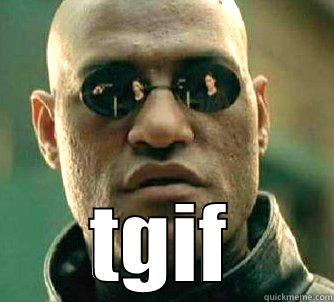  TGIF Matrix Morpheus