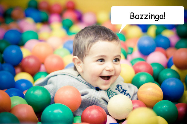 Bazzinga! - Bazzinga!  Baby Sheldon