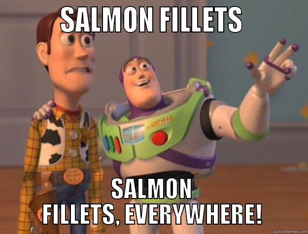          SALMON FILLETS          SALMON FILLETS, EVERYWHERE! Toy Story