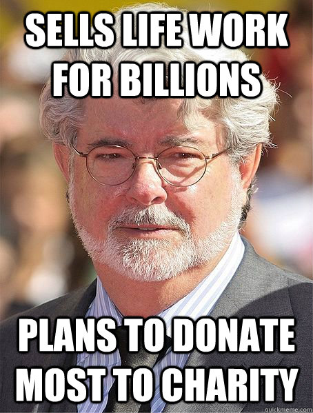 sells life work for billions plans to donate most to charity - sells life work for billions plans to donate most to charity  Misc