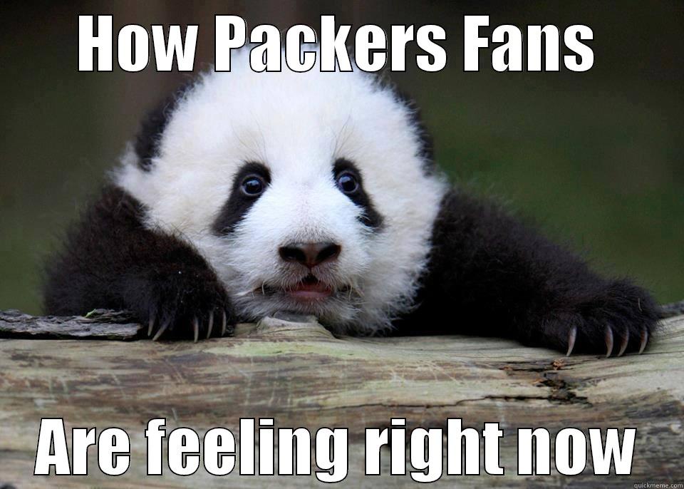 HOW PACKERS FANS ARE FEELING RIGHT NOW Misc