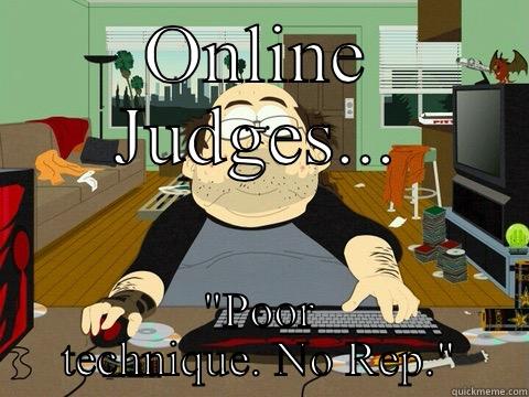 ONLINE JUDGES... 