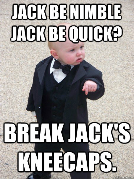 jack be nimble jack be quick summary