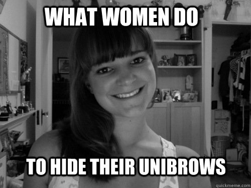 What Women Do To hide their Unibrows - What Women Do To hide their Unibrows  Misc