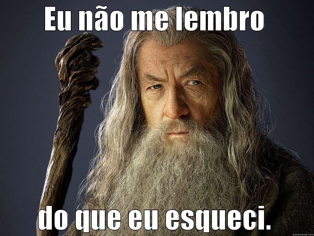 Esqecido gandalf - EU NÃO ME LEMBRO DO QUE EU ESQUECI. Misc