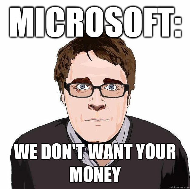 Microsoft: We don't want your money  Always Online Adam Orth