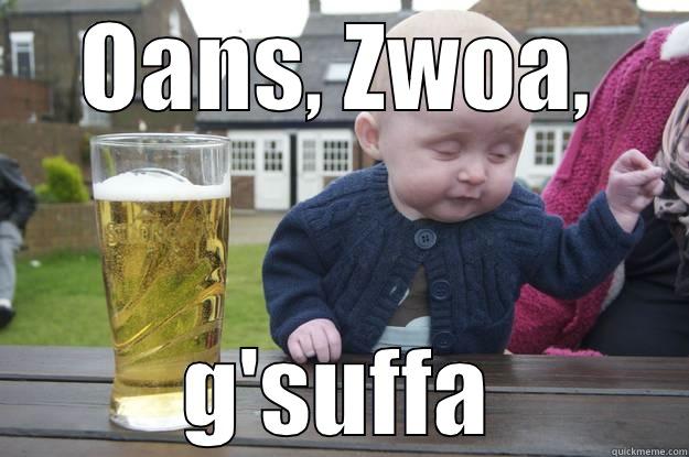 OANS, ZWOA, G'SUFFA drunk baby