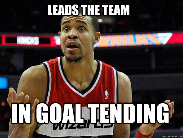 Leads the team In goal tending  JaVale McGee