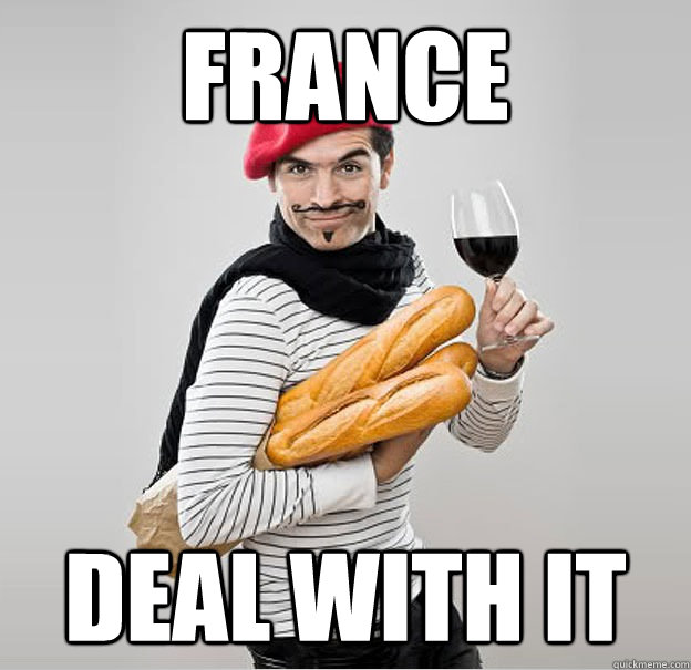 France Deal with it  scumbag french