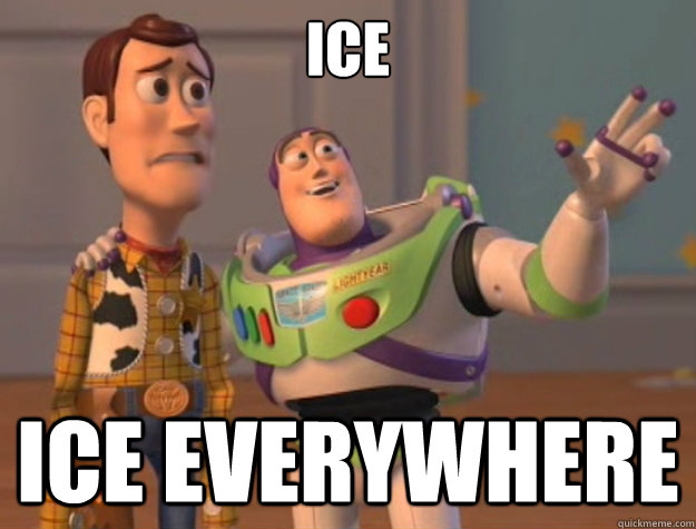 ice
 ice everywhere  Toy Story