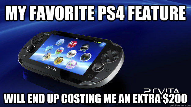 My favorite PS4 feature Will end up costing me an extra $200  