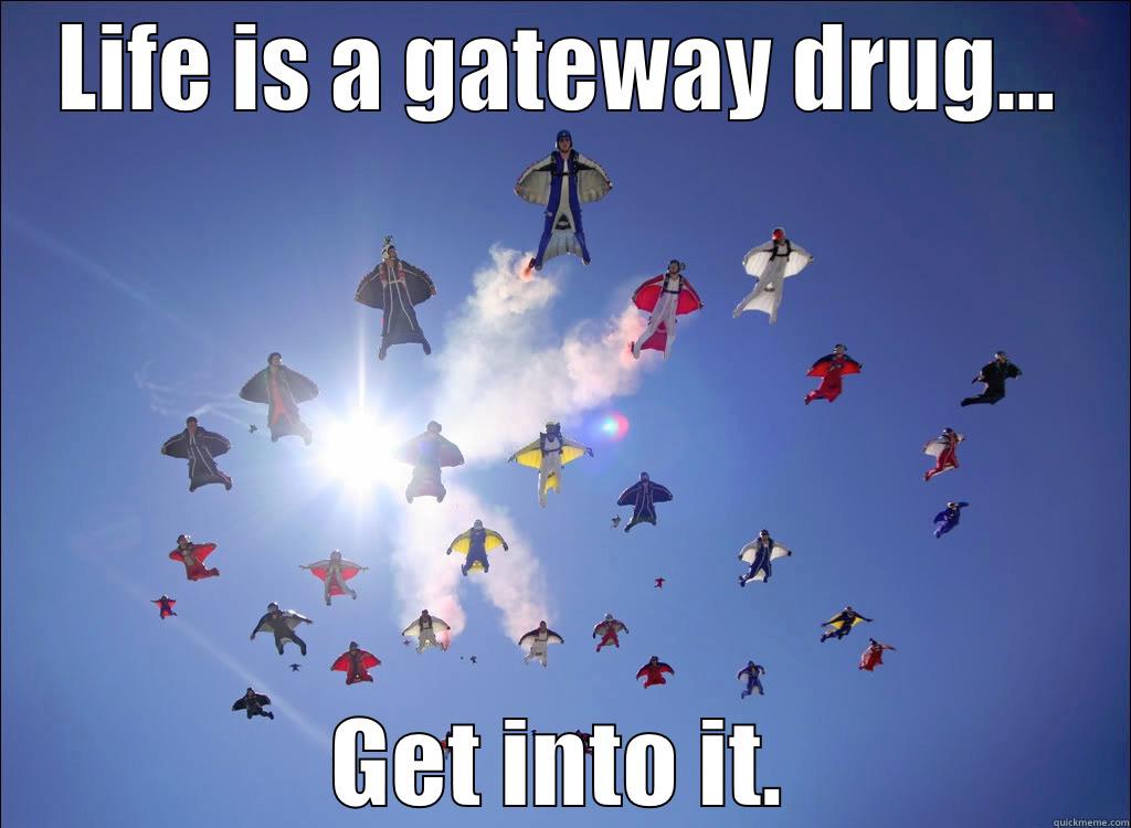 LIFE IS A GATEWAY DRUG... GET INTO IT. Misc