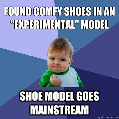 found comfy shoes in an 